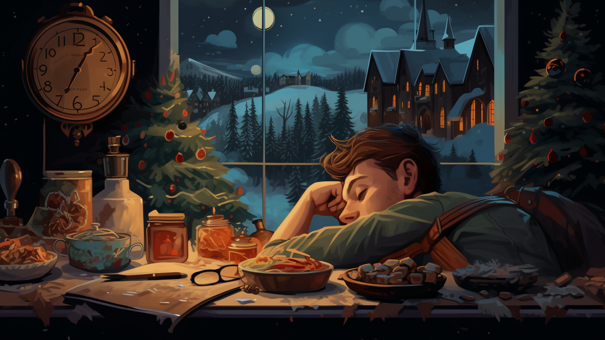 Как быть жаворонкам в новогоднюю ночь, чтобы не уснуть раньше времени? Отвечает сомнолог - News-hub.ru, 30.12.2023